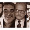 Collage de fotos de escritores