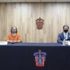 Autoridades del evento en rueda de prensa