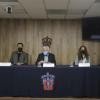 Autoridades del evento en rueda de prensa
