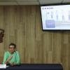 Autoridad del evento en rueda de prensa